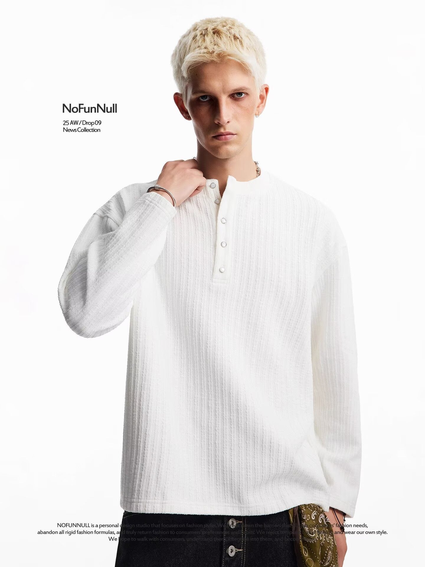 Long Sleeve Sweatshirt for Daliy Wear, Old Money Zipper Half Button Design
