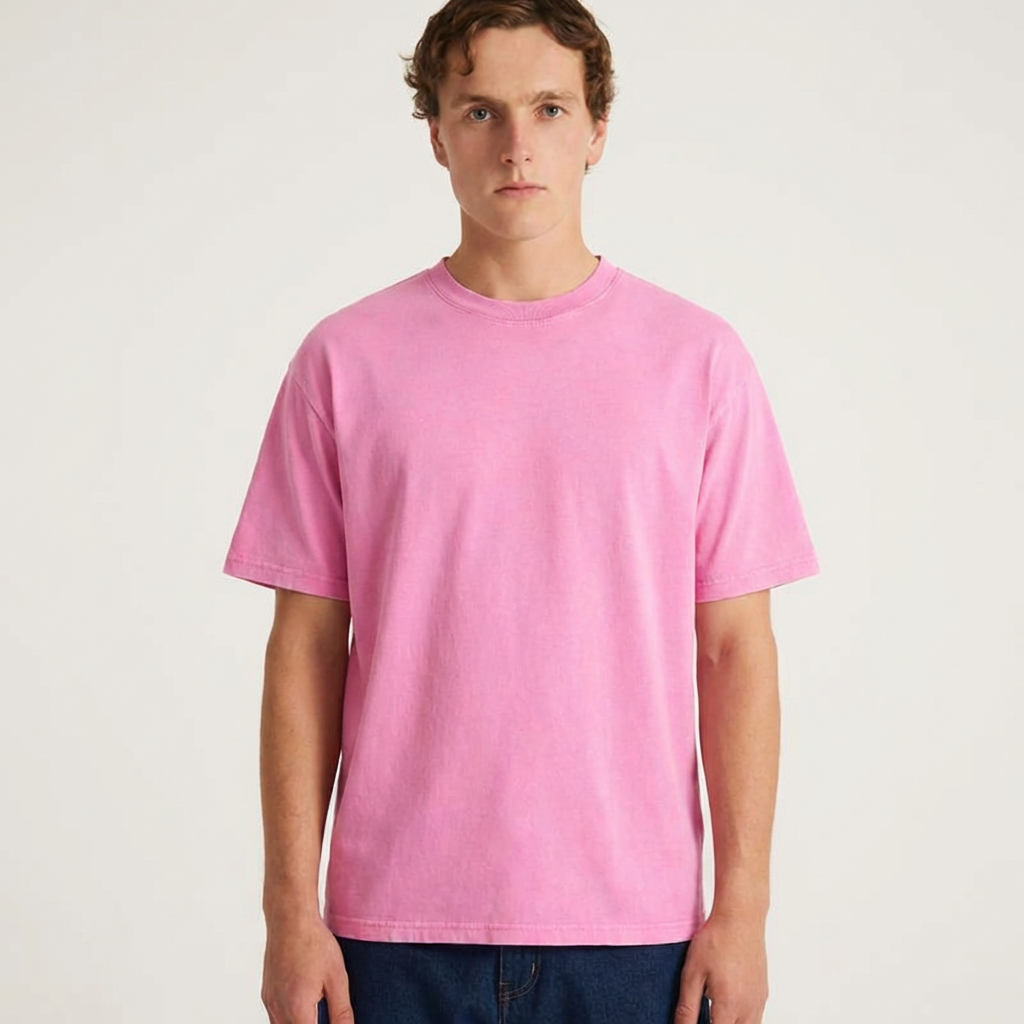 Oversized Tshirts for Men Gym Vintage Heavyweight T Shirts Cotton Workout Acid Wash Baggy Tees