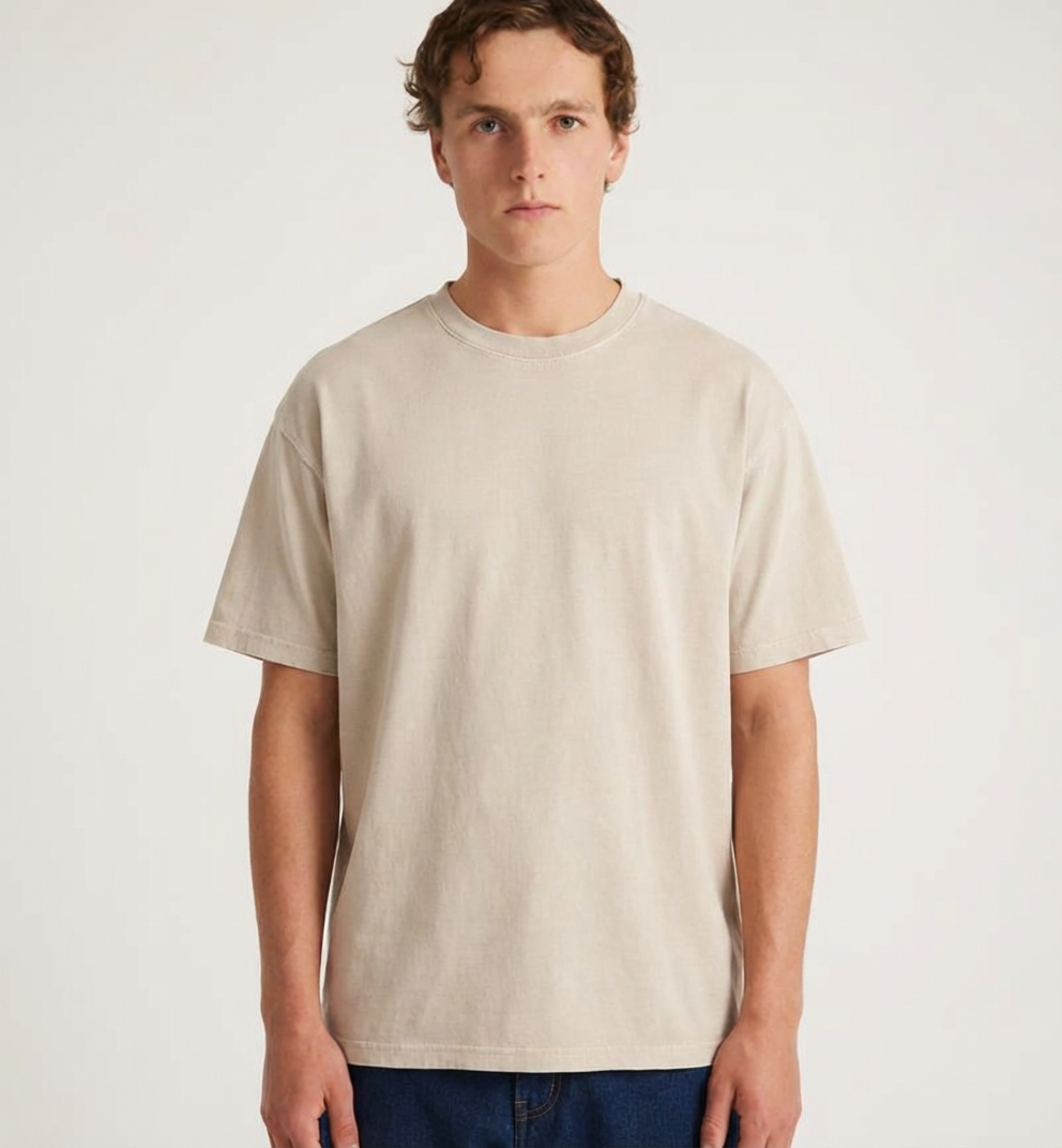 Oversized Tshirts for Men Gym Vintage Heavyweight T Shirts Cotton Workout Acid Wash Baggy Tees